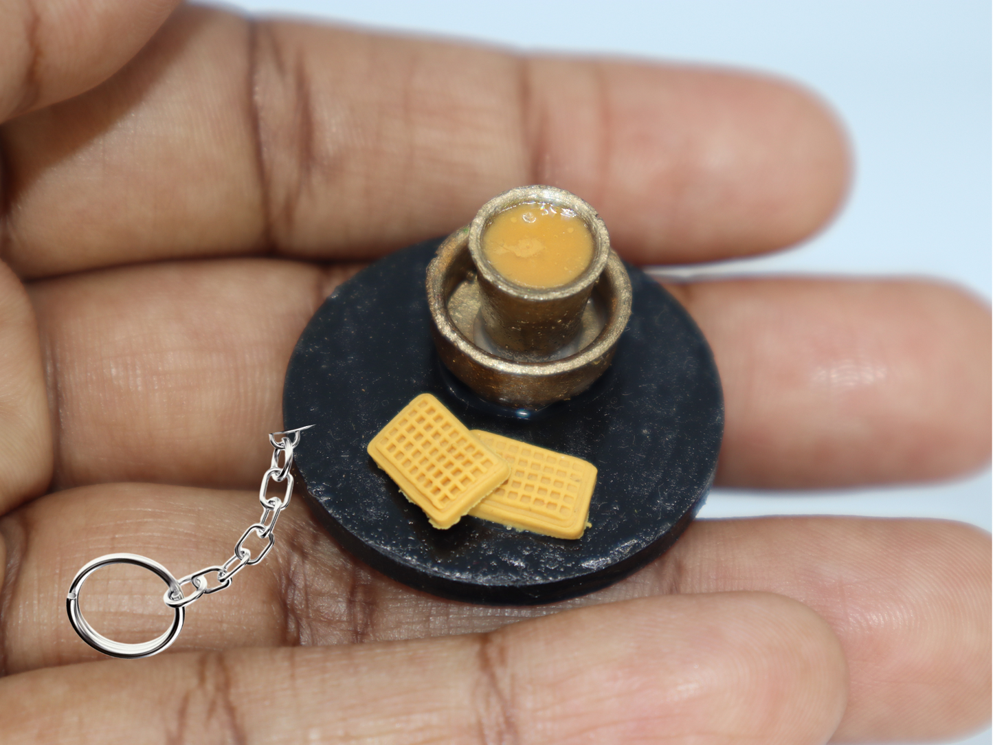 Milk Bikis Biscuit and Filter Coffee Combo Miniature Keychain