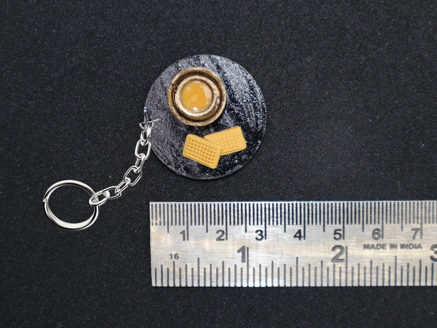 Milk Bikis Biscuit and Filter Coffee Combo Miniature Keychain