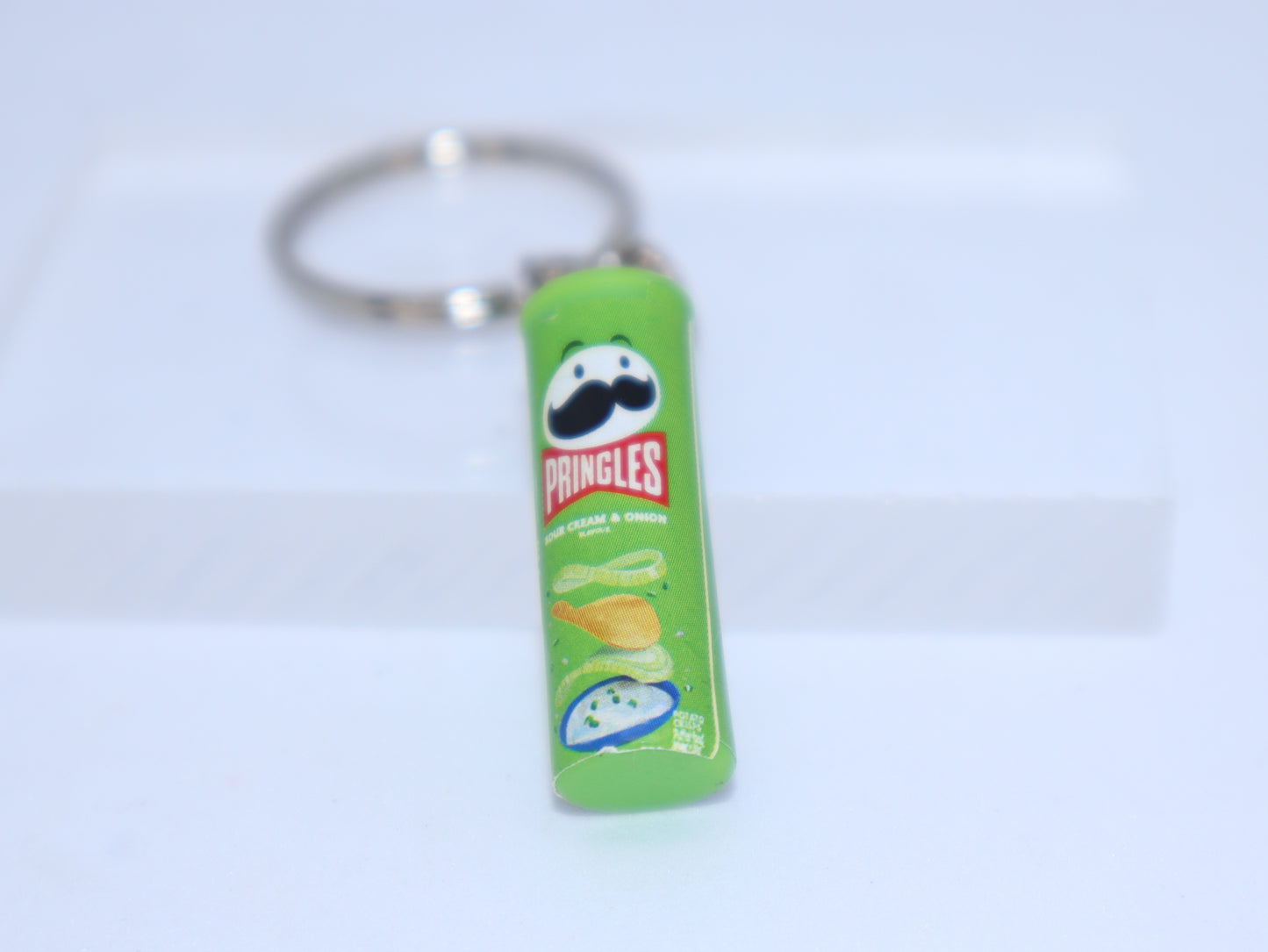 Miniature Pringles Keychain (Green Pack)