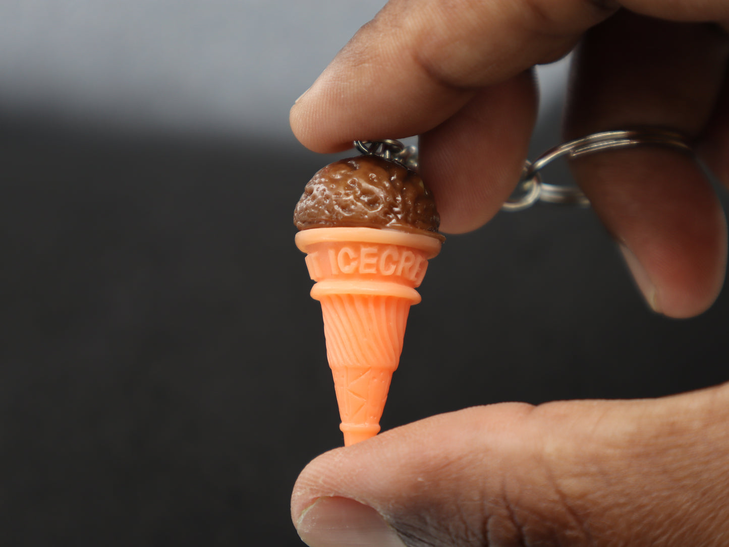 Cone Ice Keychain