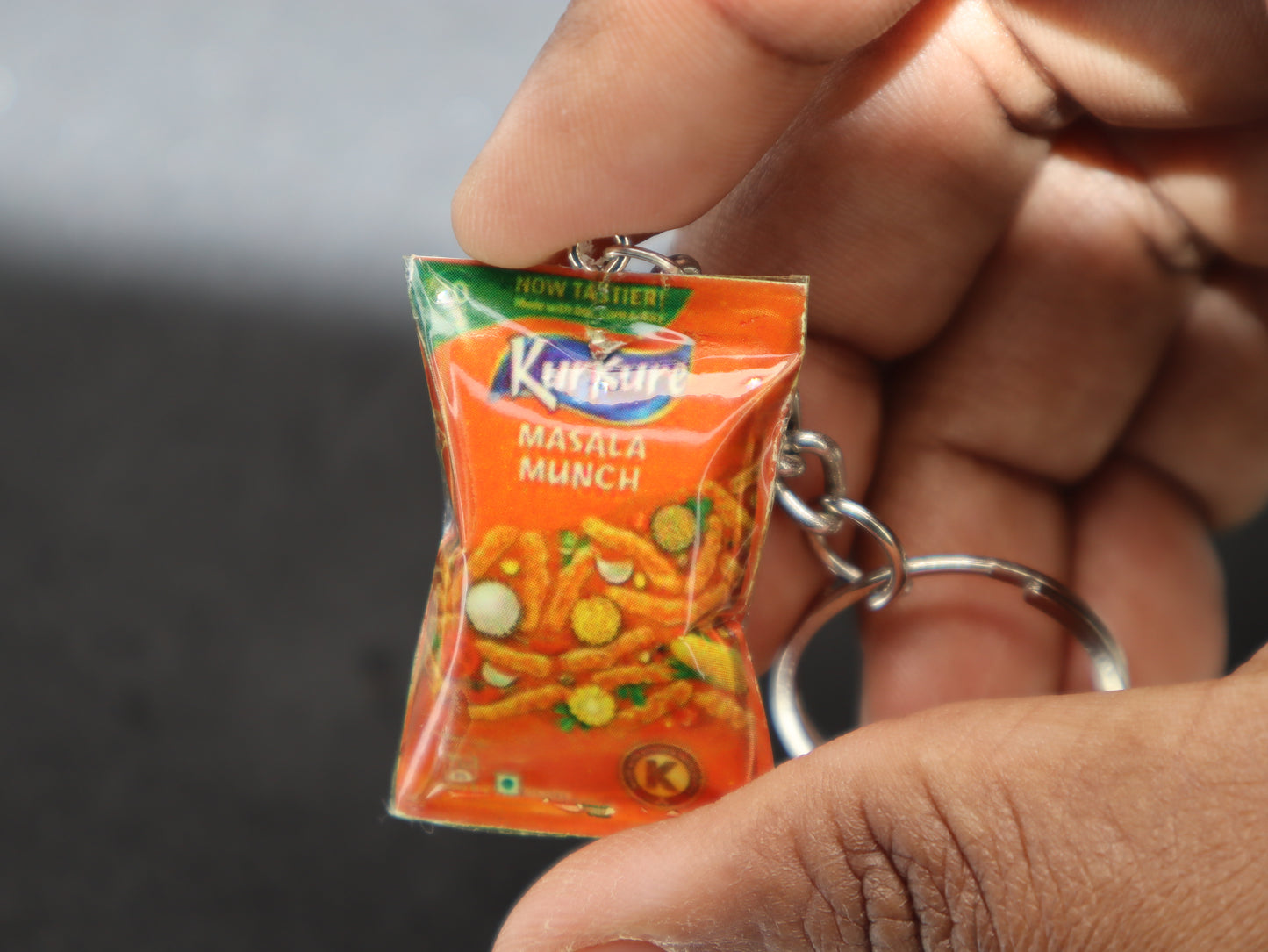 Kurkure Packet Miniature Keychain