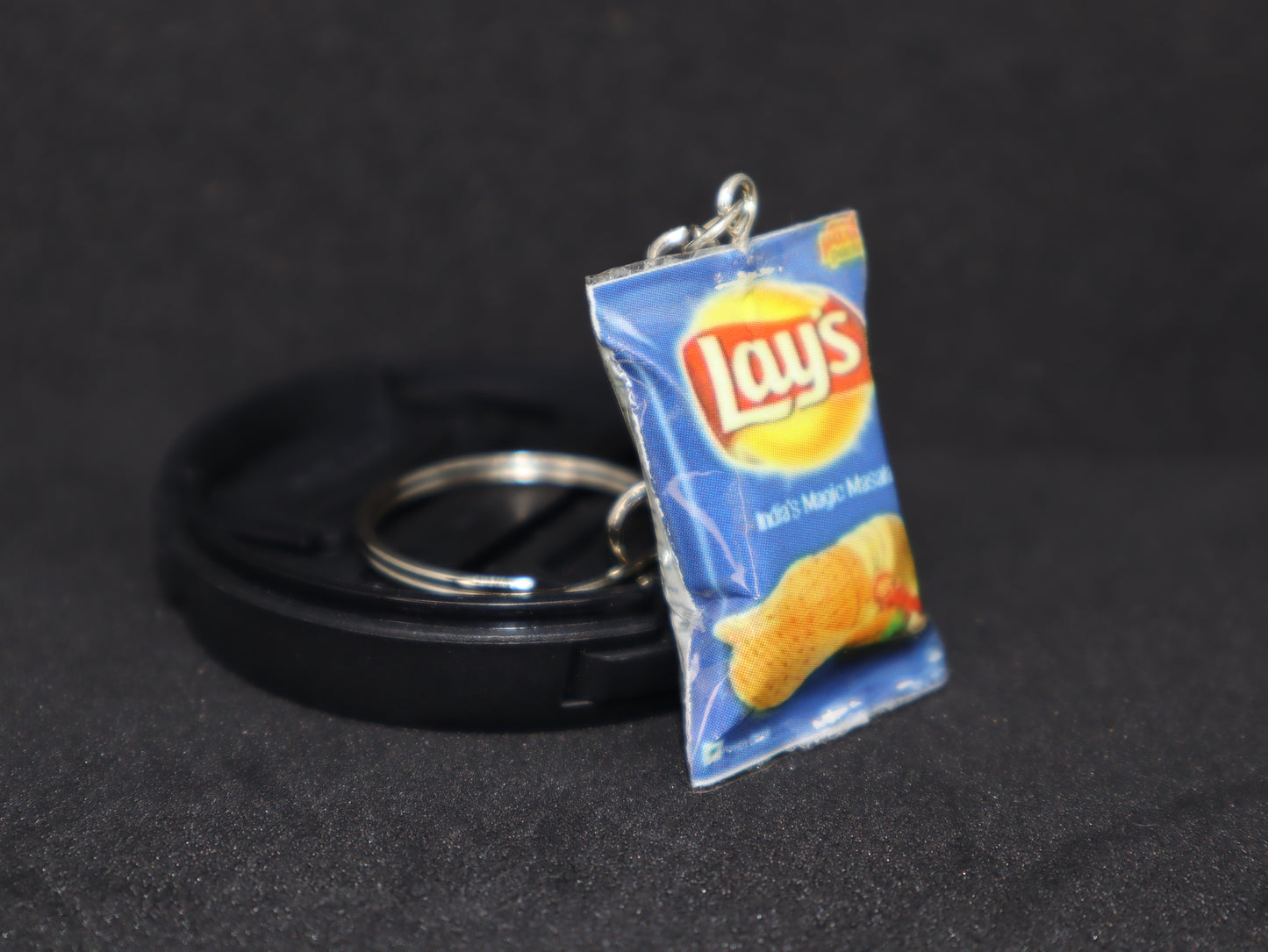 Blue Lays Packet Miniature Keychain