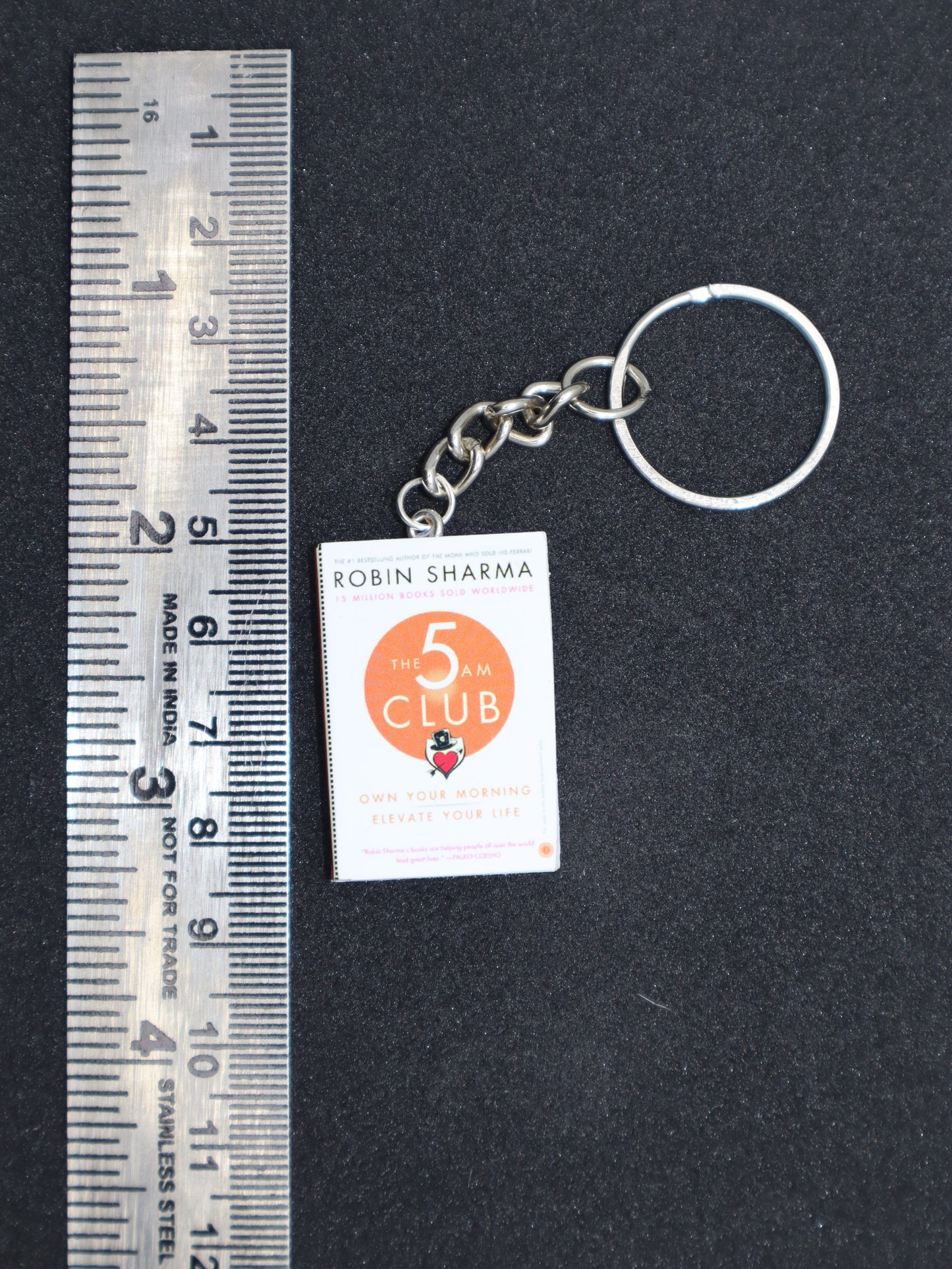5AM Club - Miniature Book Keychain