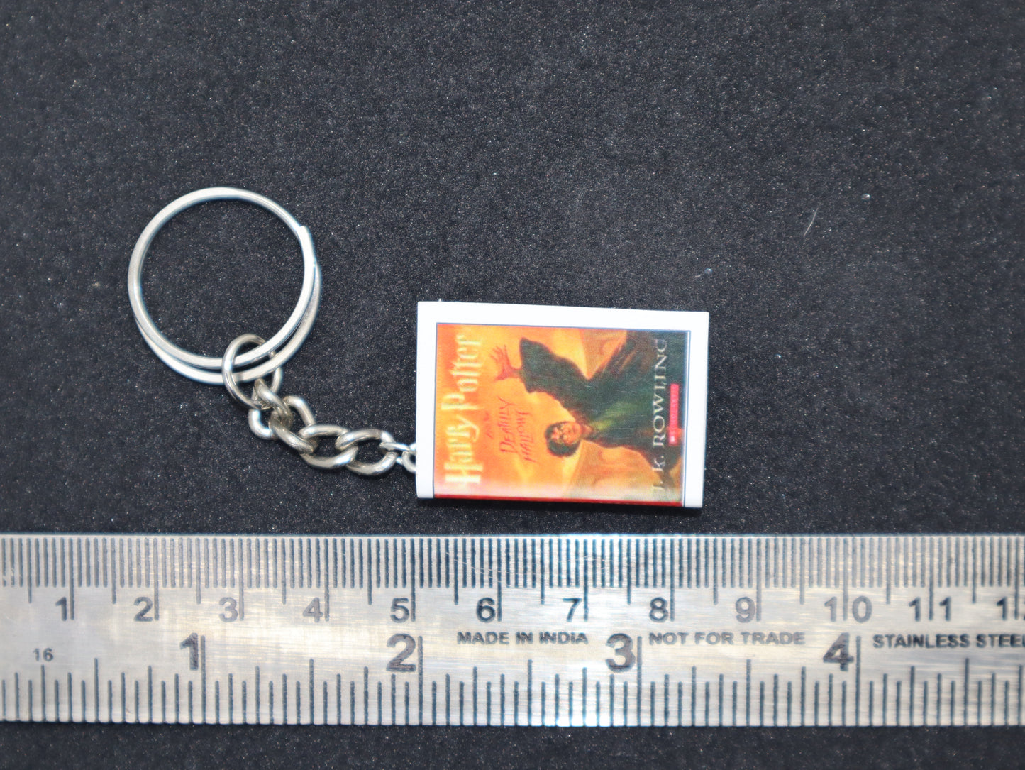 Harry Potter and the Deathly Hallows - Miniature Book Keychain