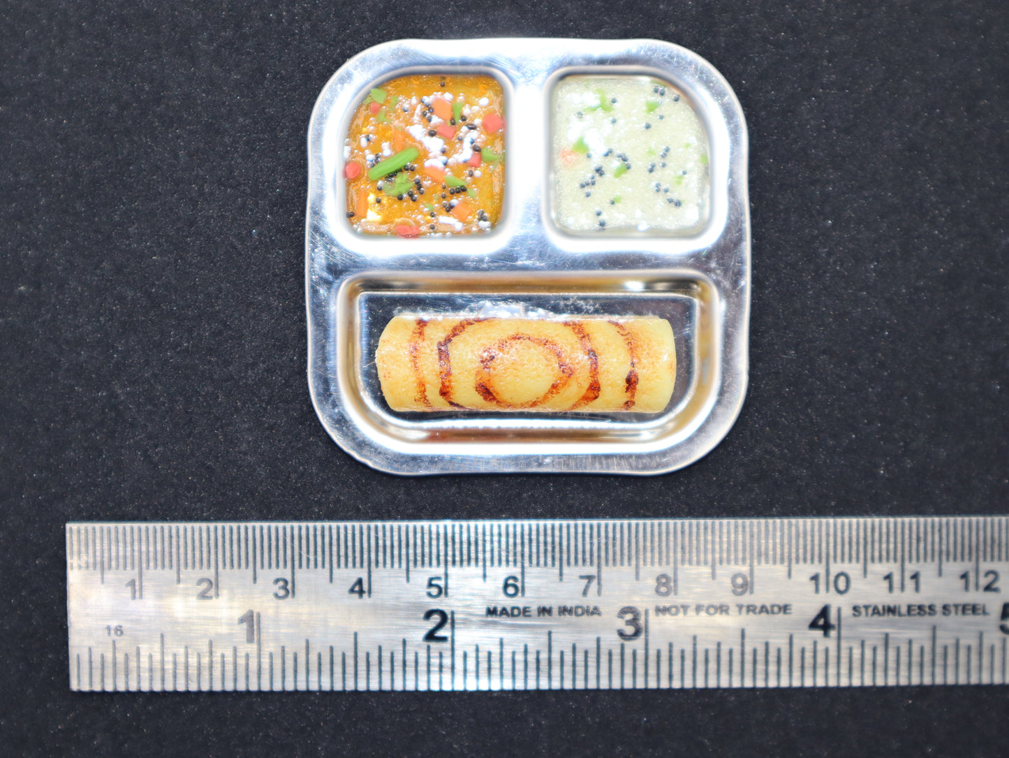 Dosa Platter - Miniature Keychain