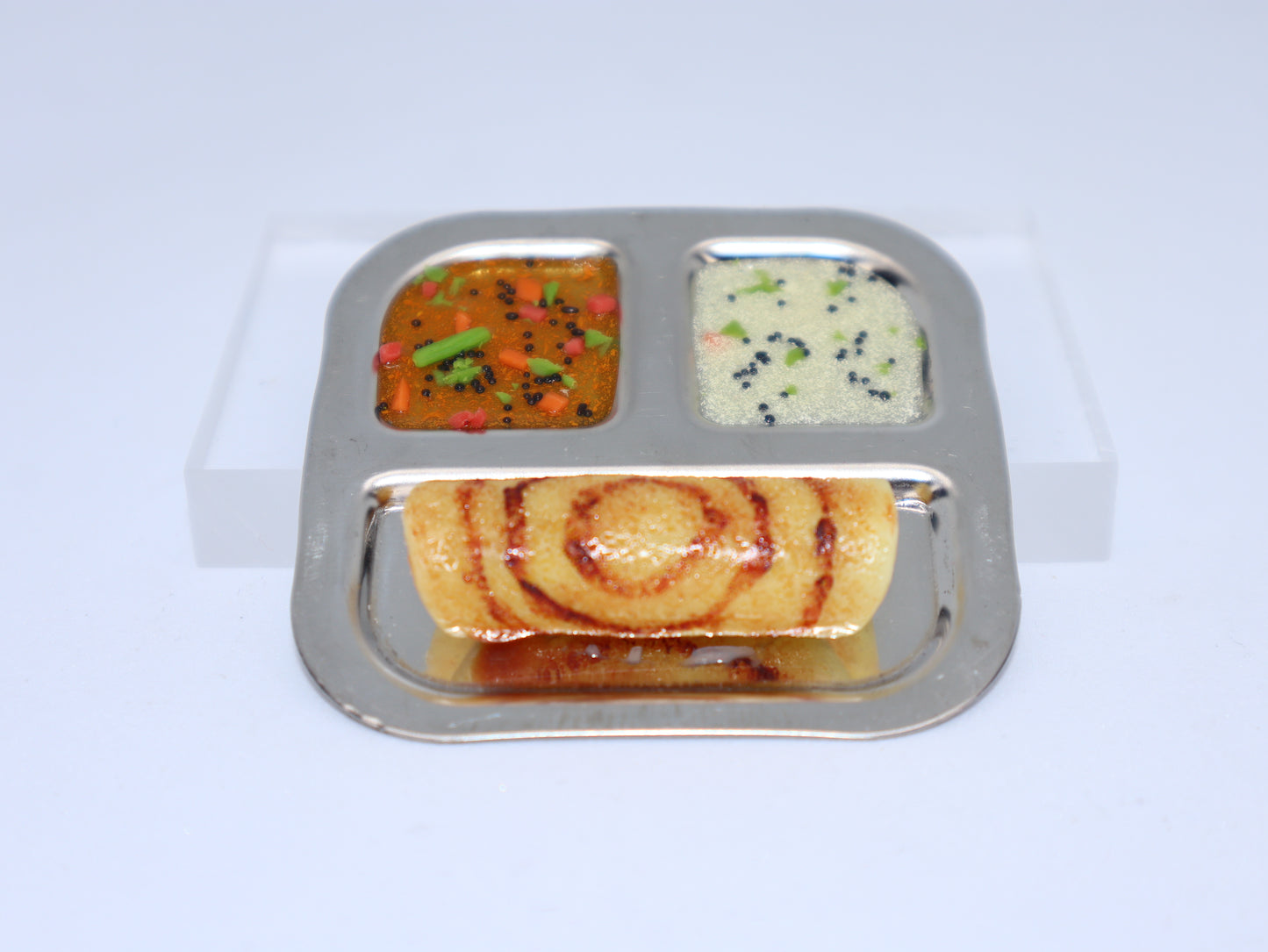 Dosa Platter - Miniature Keychain