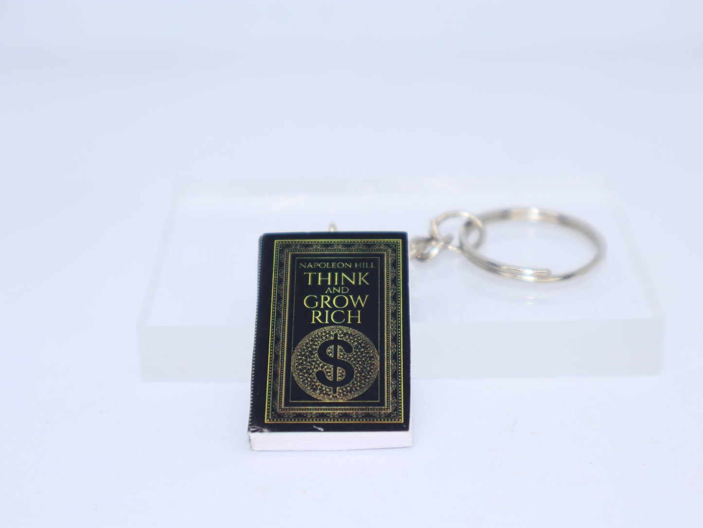 Think and Grow Rich - Miniature Book Keychain