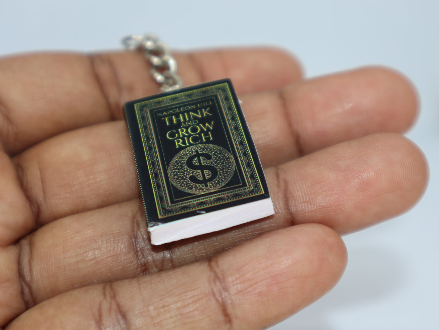 Think and Grow Rich - Miniature Book Keychain