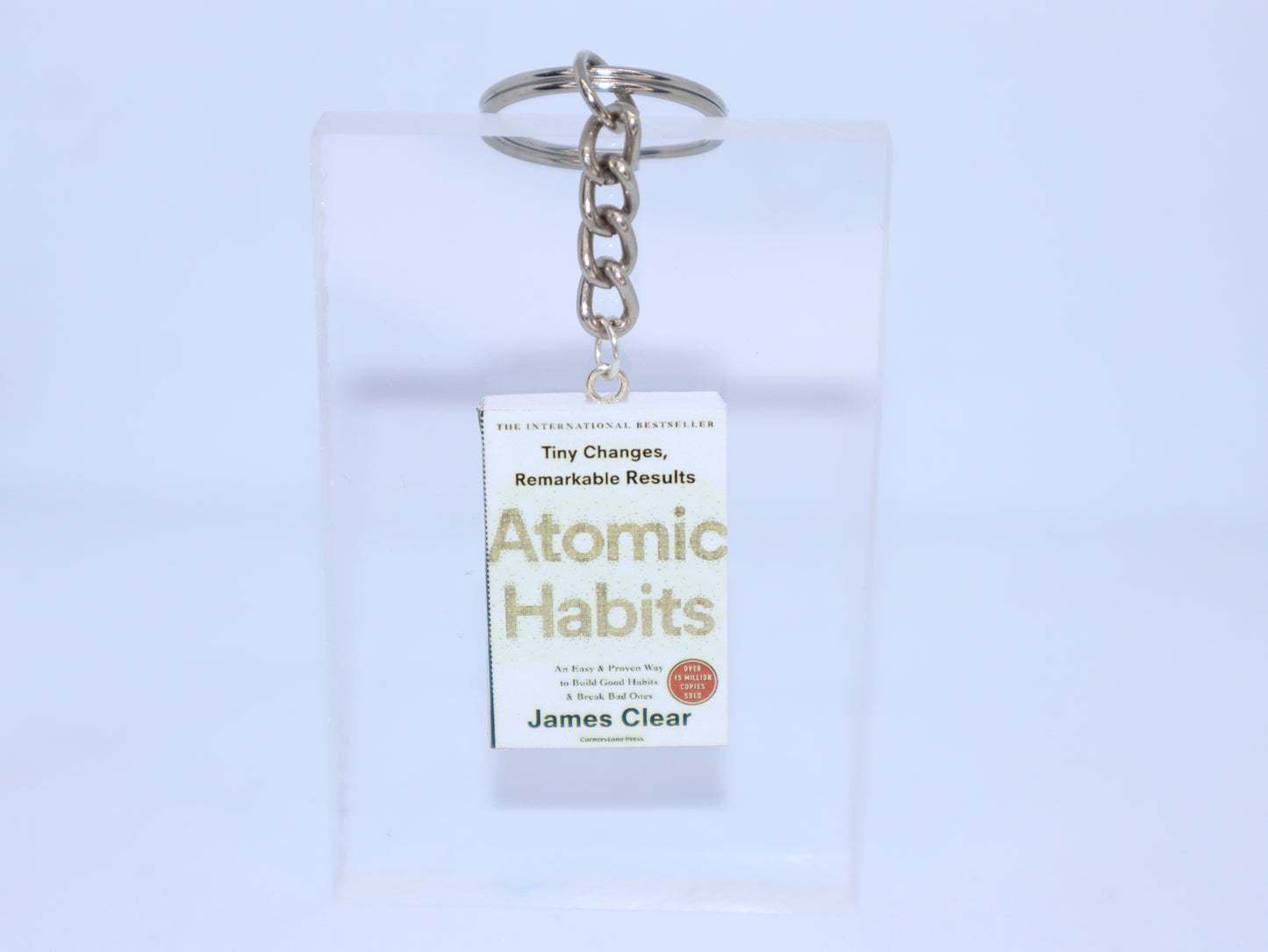 Atomic Habits - Miniature Book Keychain