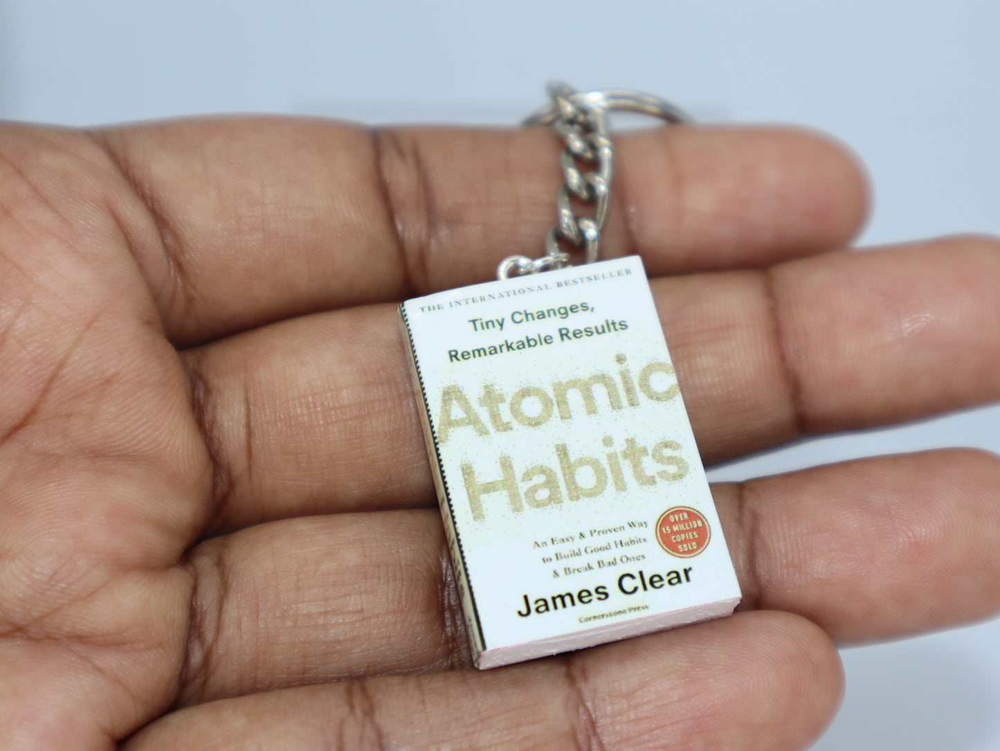 Atomic Habits - Miniature Book Keychain