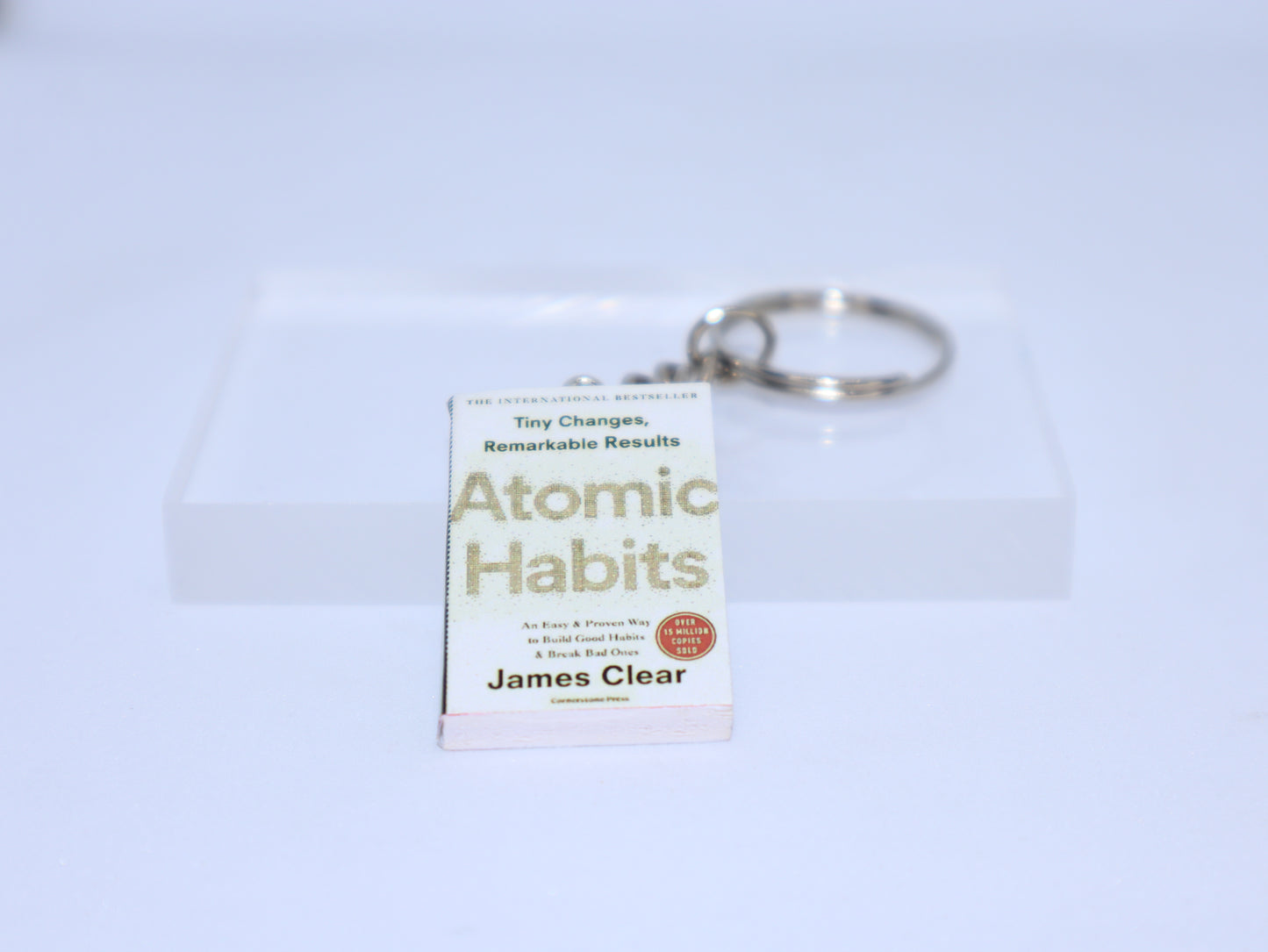 Atomic Habits - Miniature Book Keychain