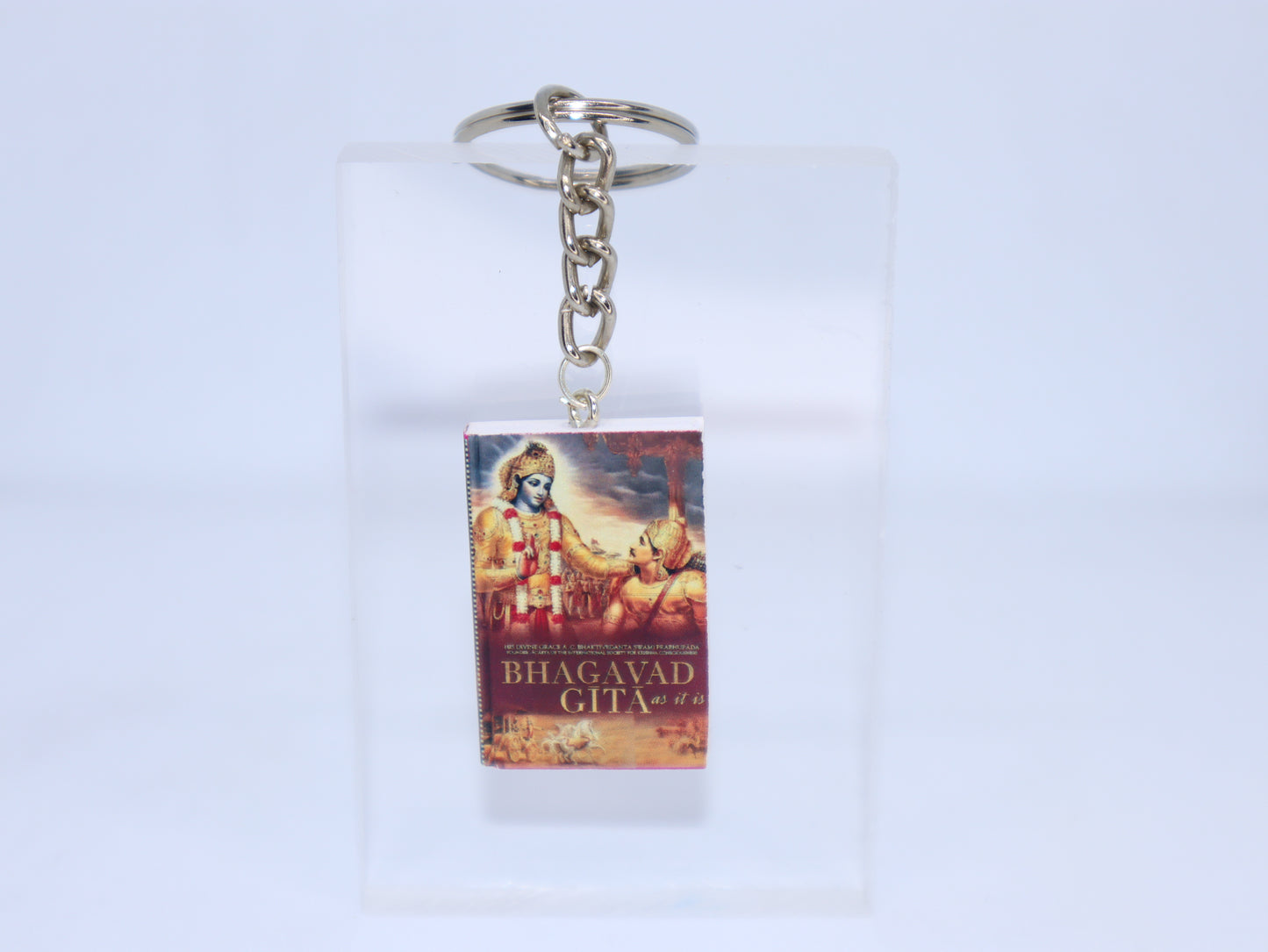 Bhagavad Gita - Miniature Book Keychain