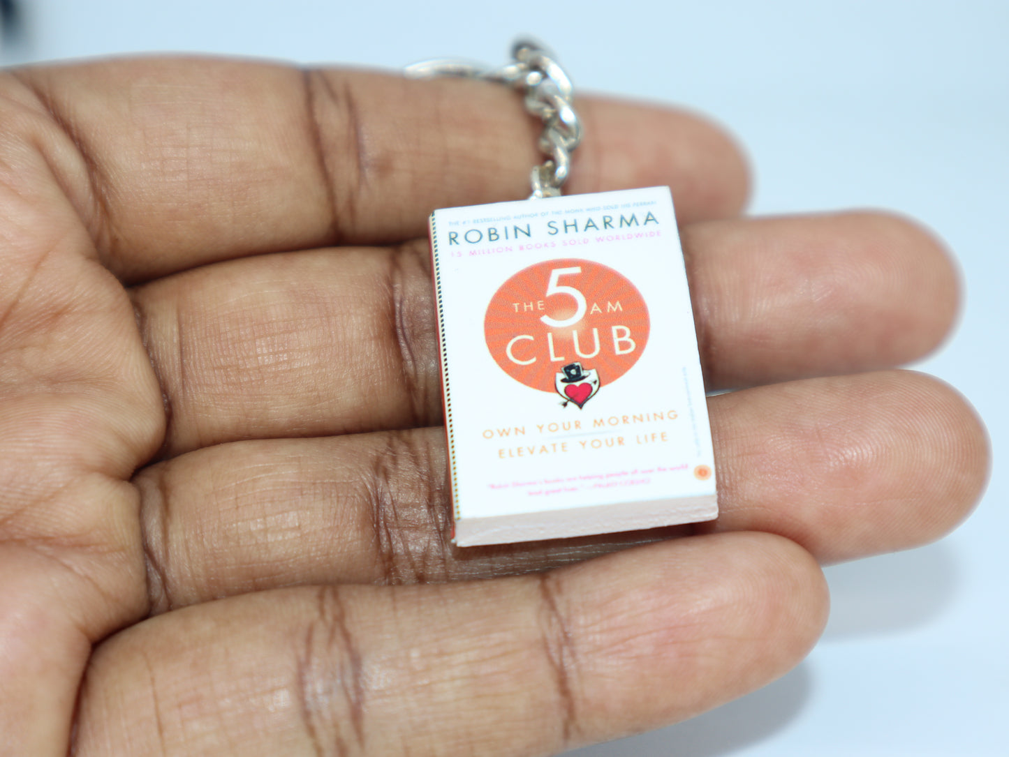 5AM Club - Miniature Book Keychain