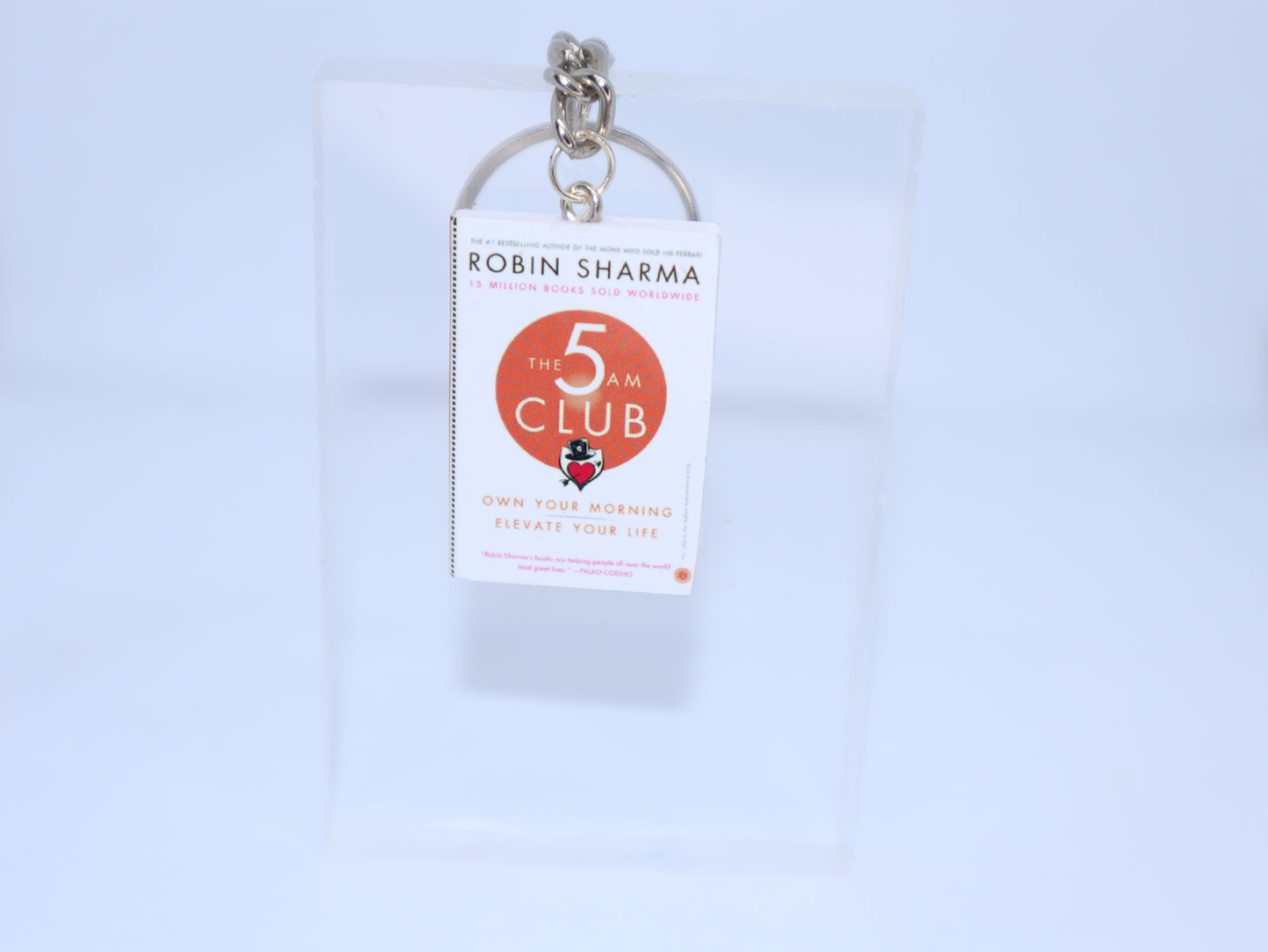 5AM Club - Miniature Book Keychain