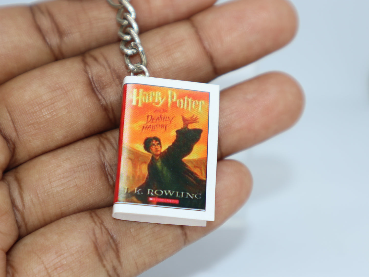Harry Potter and the Deathly Hallows - Miniature Book Keychain