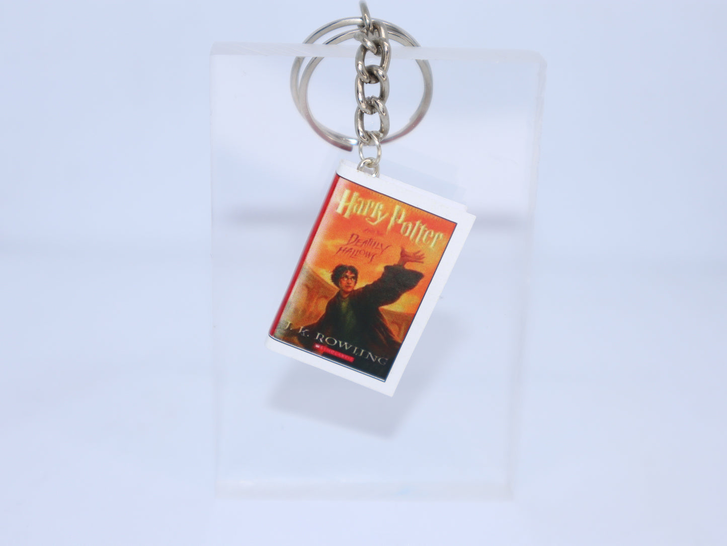 Harry Potter and the Deathly Hallows - Miniature Book Keychain
