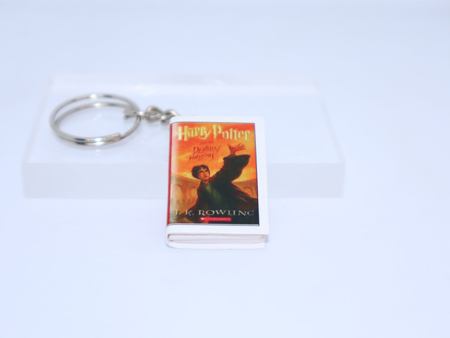 Harry Potter and the Deathly Hallows - Miniature Book Keychain
