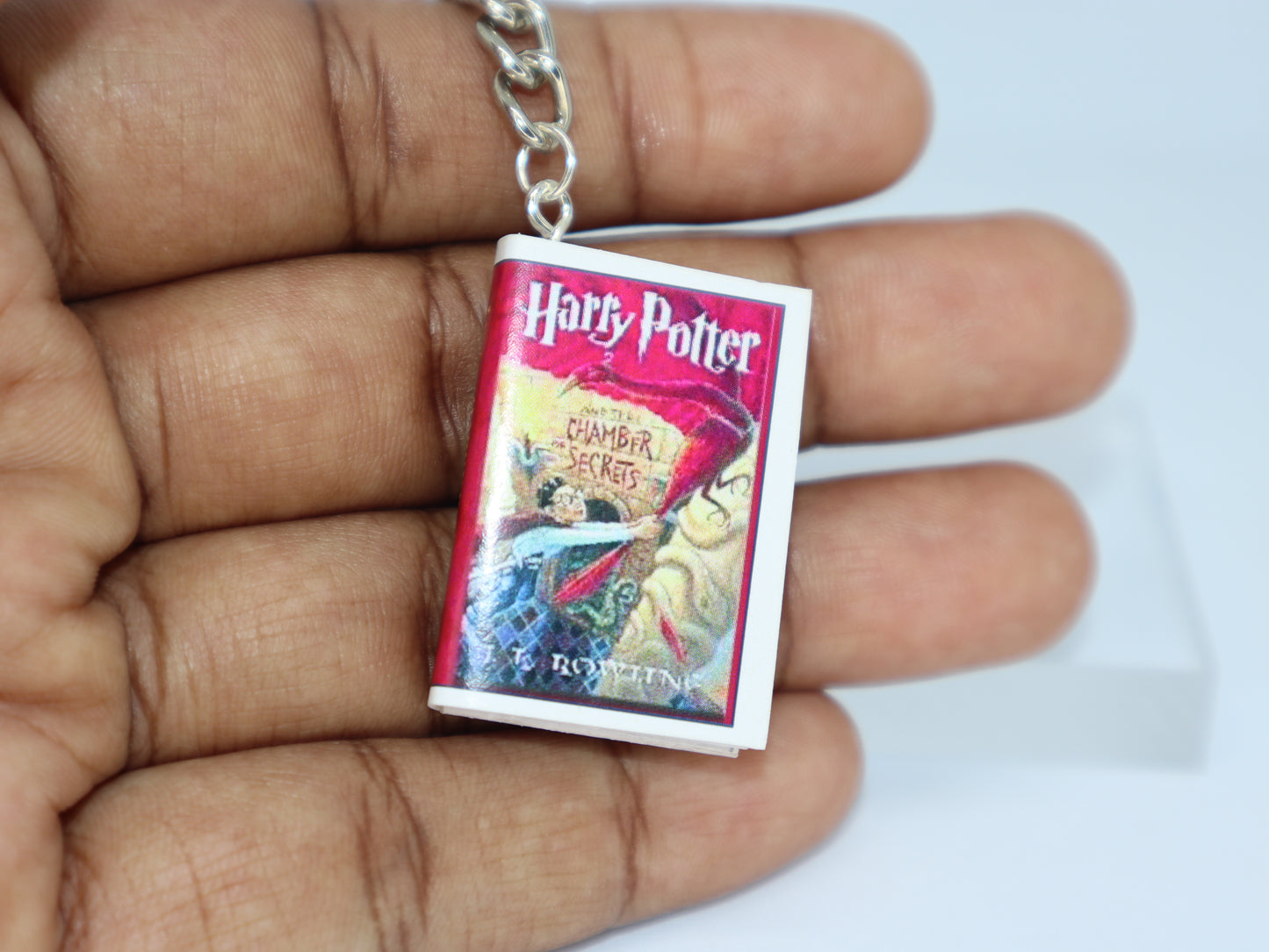 Harry Potter and the Chamber of Secrets - Miniature Book Keychain