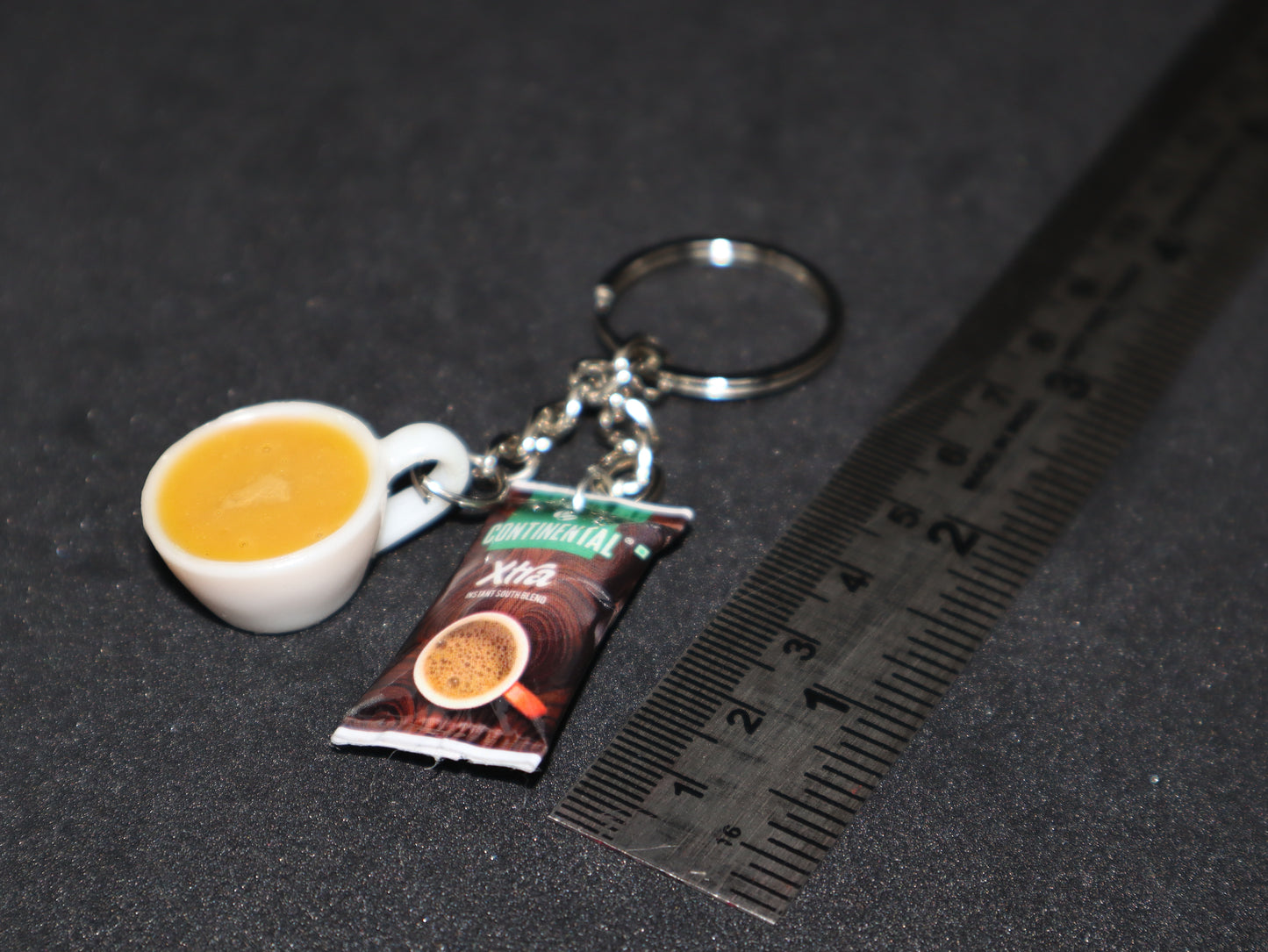 Continental Xtra Coffee Packet with Coffee Miniature Keychain