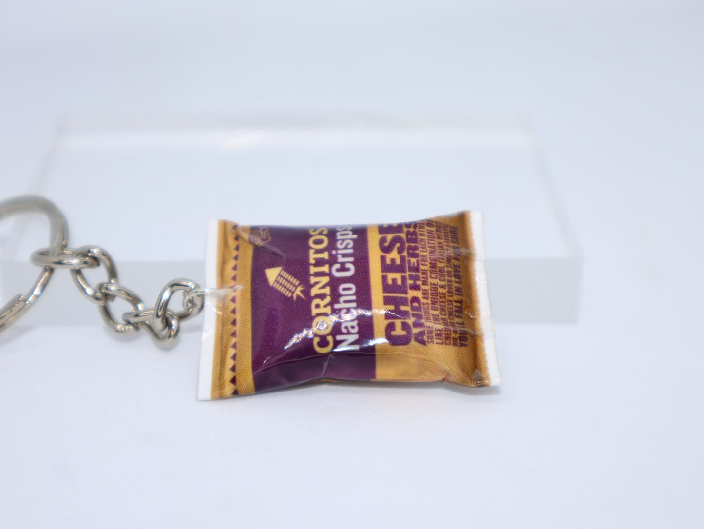 Cornitos Cheese & Herbs Nachos Packet Keychain