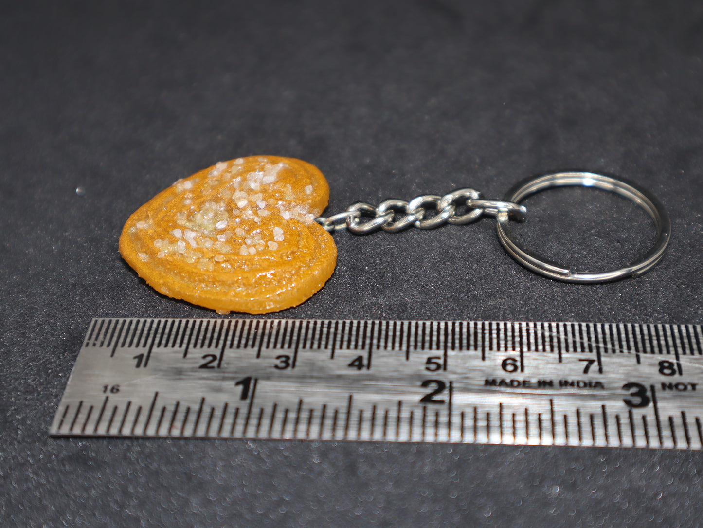 Little Hearts Biscuit Keychain