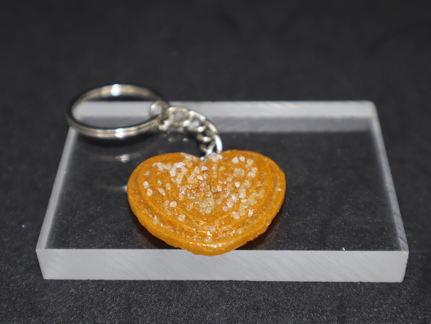 Little Hearts Biscuit Keychain