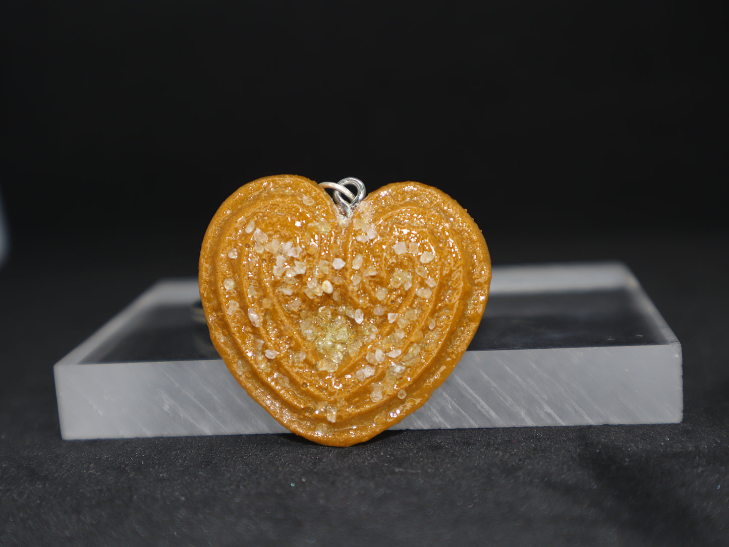Little Hearts Biscuit Keychain