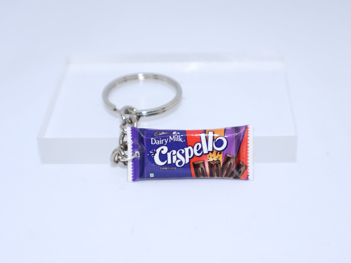 Dairy Milk Crispello Miniature Keychain