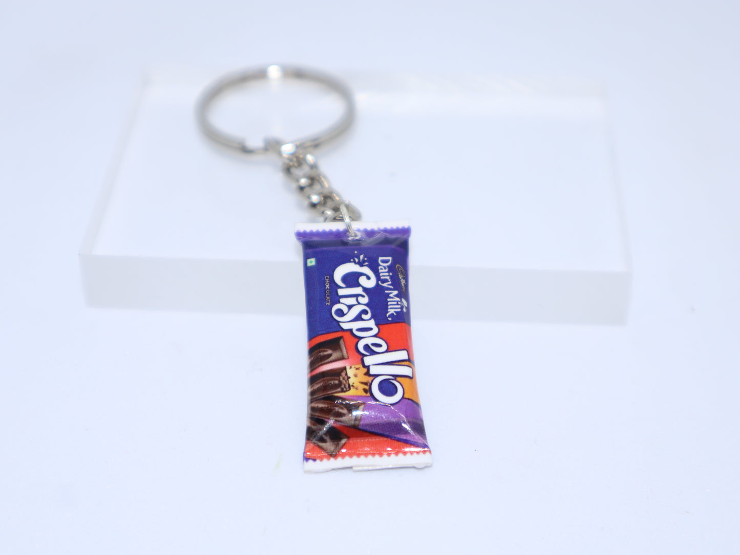 Dairy Milk Crispello Miniature Keychain