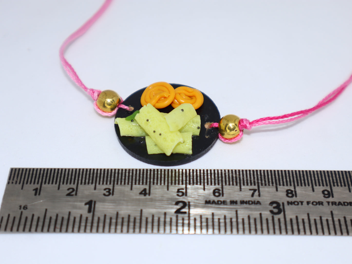 Miniature Jalebi & Fafda Rakhi