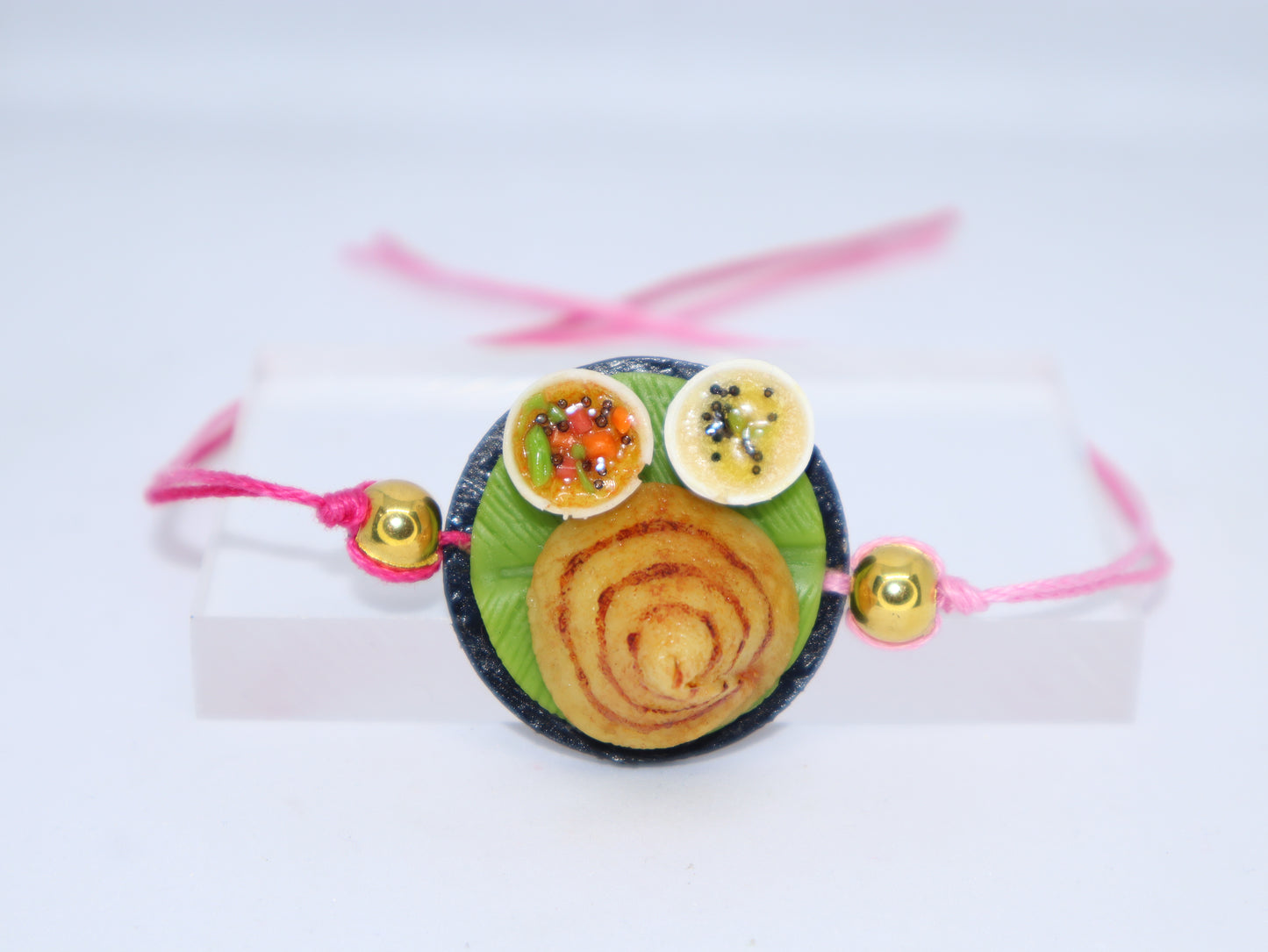 Miniature Ghee Cone Dosa Rakhi