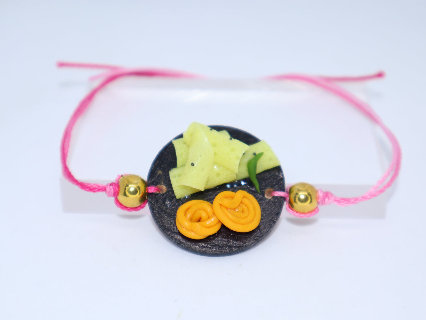 Miniature Jalebi & Fafda Rakhi
