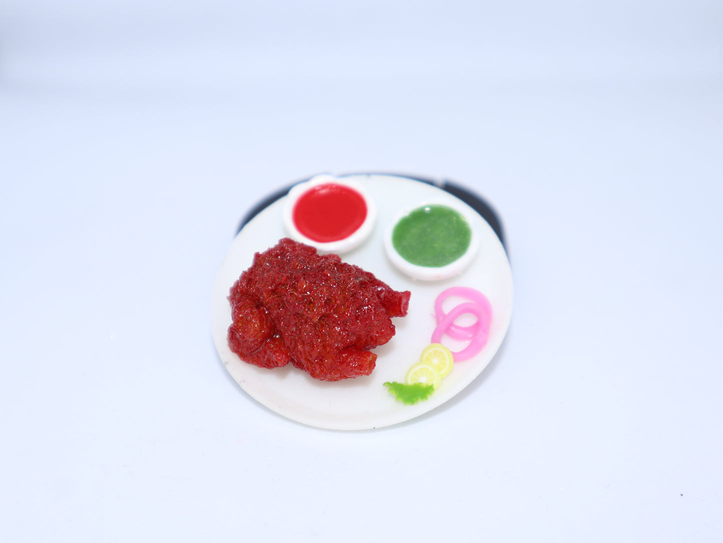 Miniature Tandoori Chicken Platter Magnet