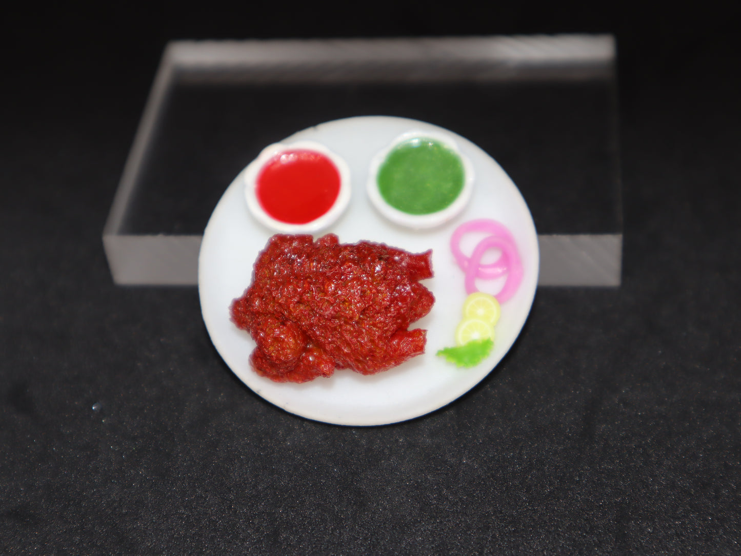 Miniature Tandoori Chicken Platter Magnet