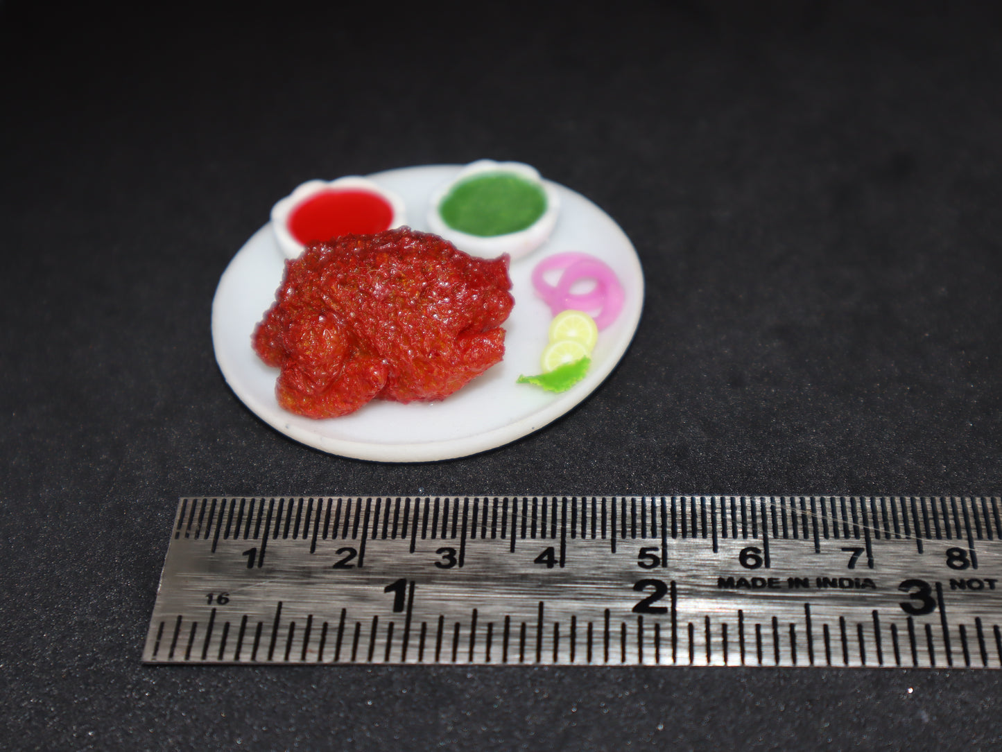 Miniature Tandoori Chicken Platter Magnet