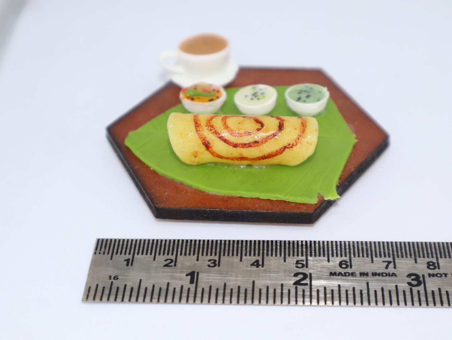 Miniature Dosa with Coffee Magnet