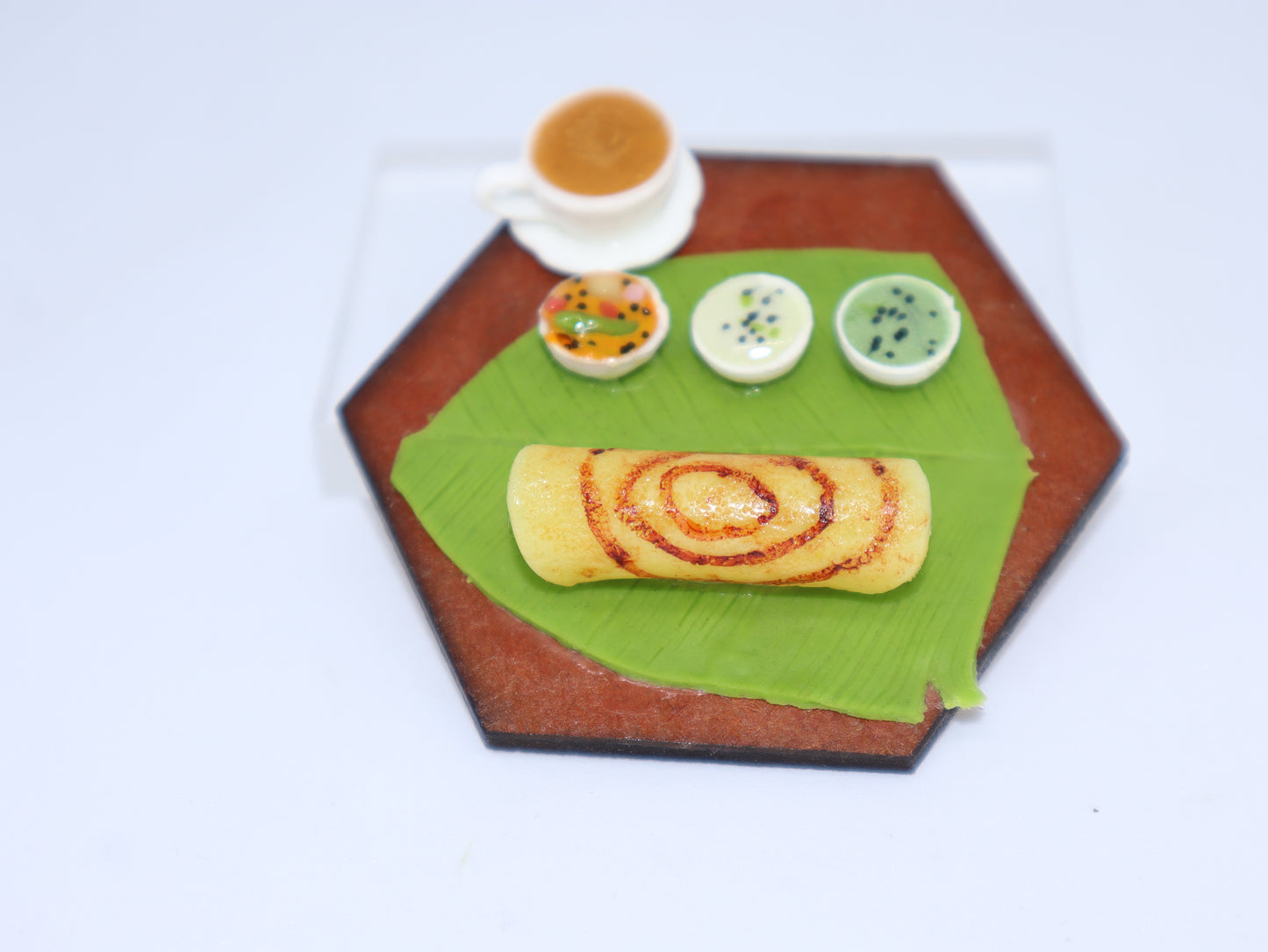 Miniature Dosa with Coffee Magnet
