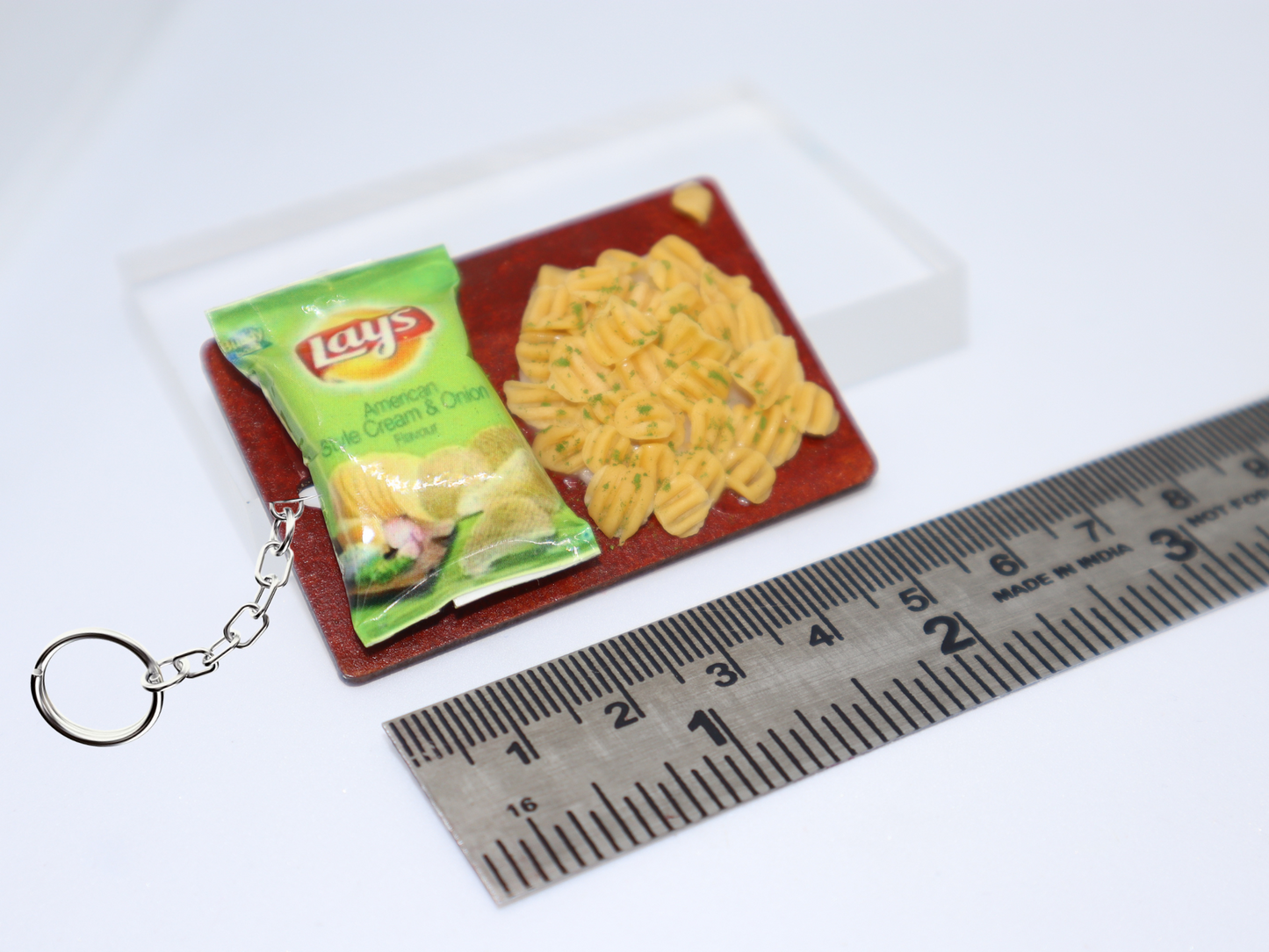 Green Lays Miniature Keychain
