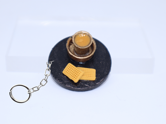 Milk Bikis Biscuit and Filter Coffee Combo Miniature Keychain