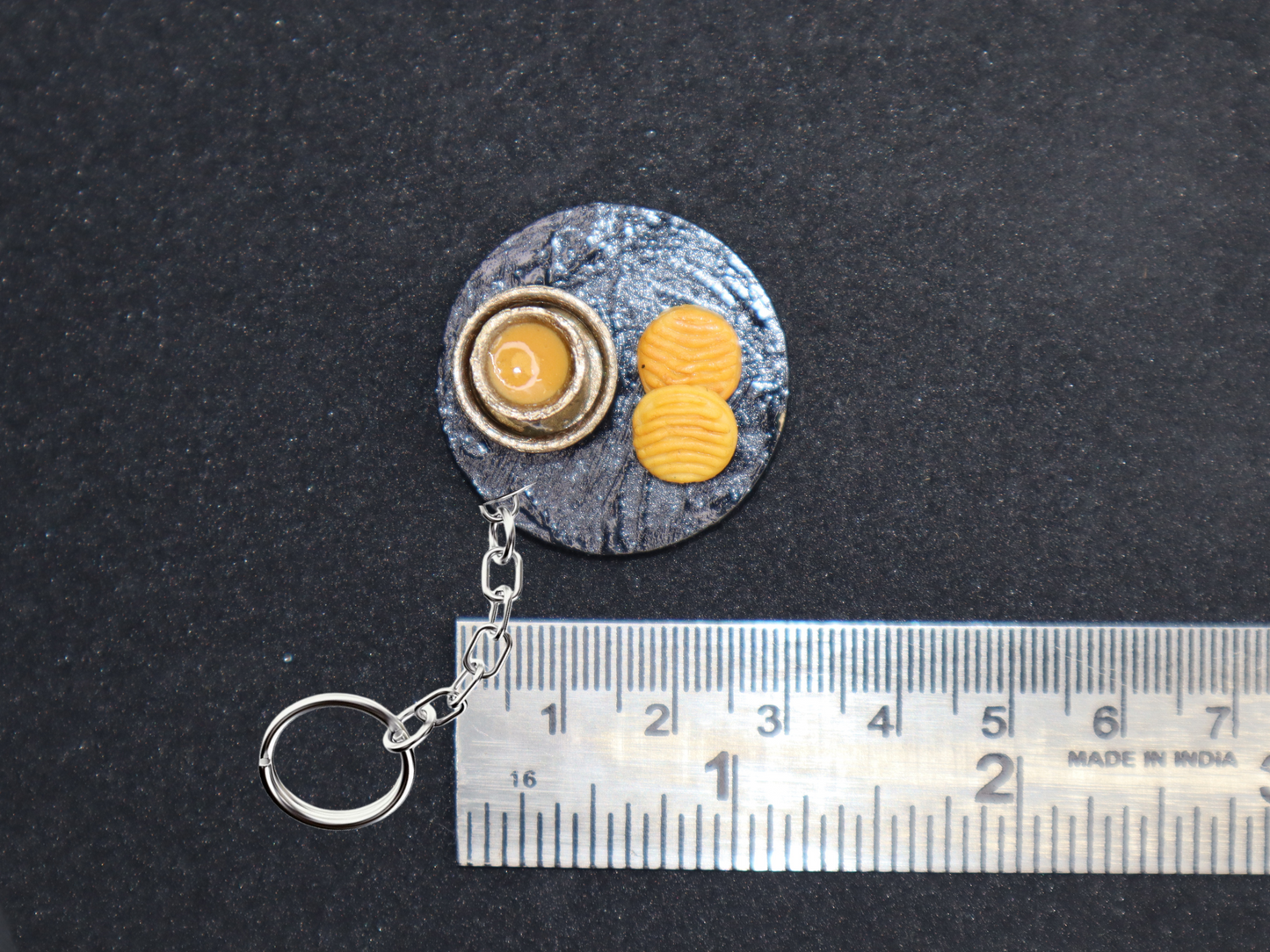 Good day Biscuit and Filter Coffee Combo Miniature Keychain