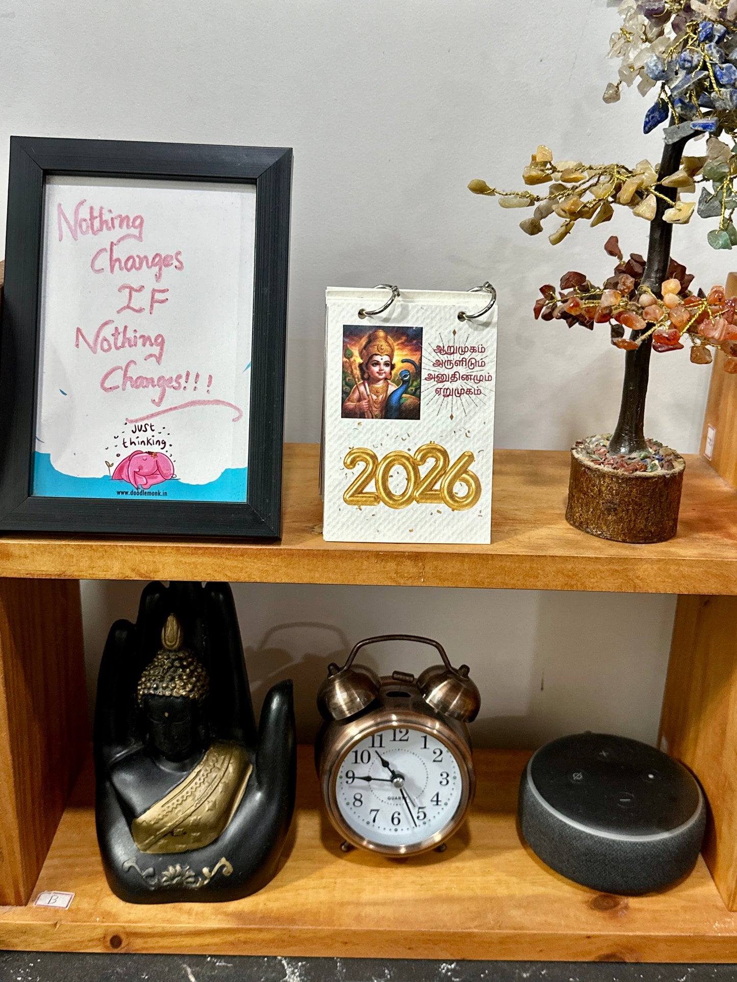 Miniature Murugar Themed 2026 Monthly Calendar