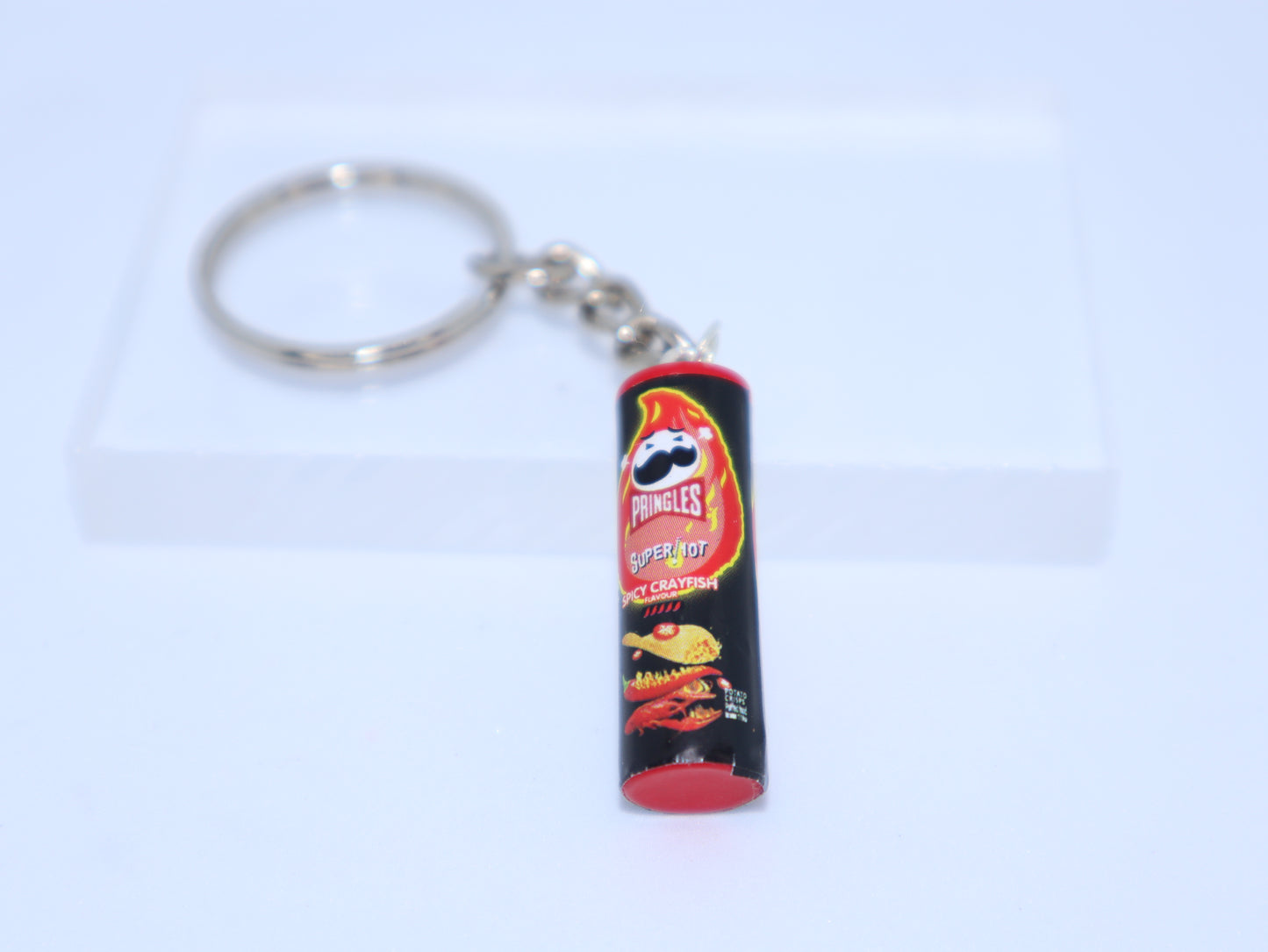 Miniature Pringles Keychain (Black Pack)
