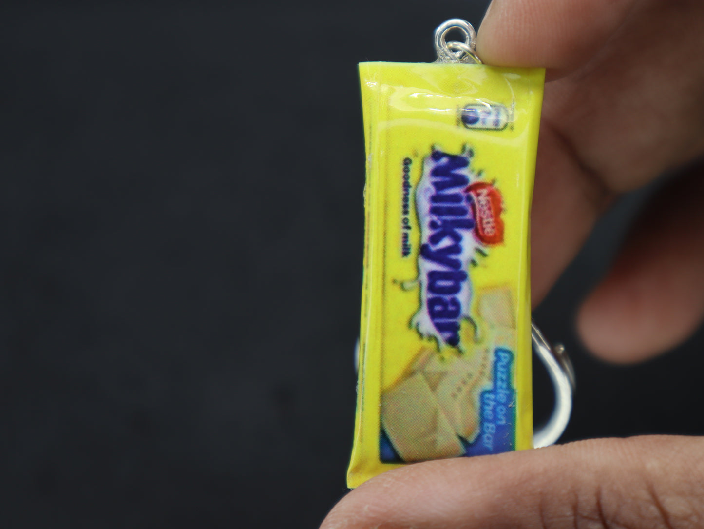 Milky Bar Chocolate Keychain