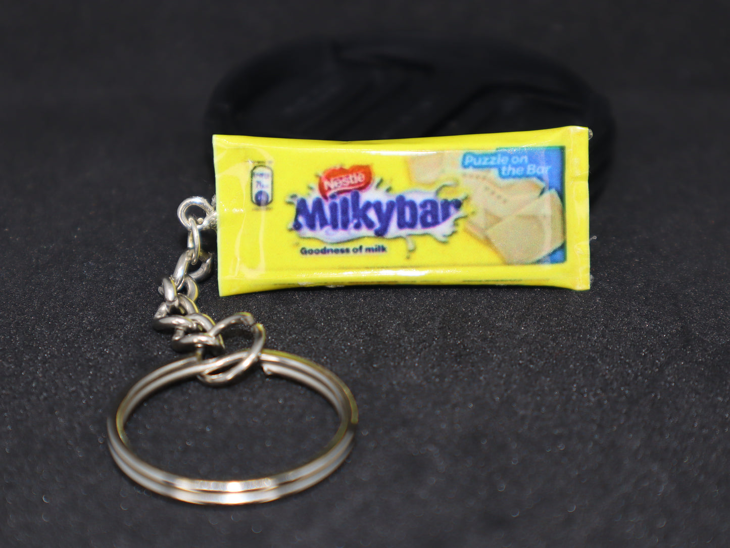 Milky Bar Chocolate Keychain