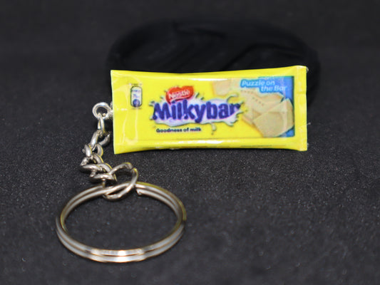Milky Bar Chocolate Keychain