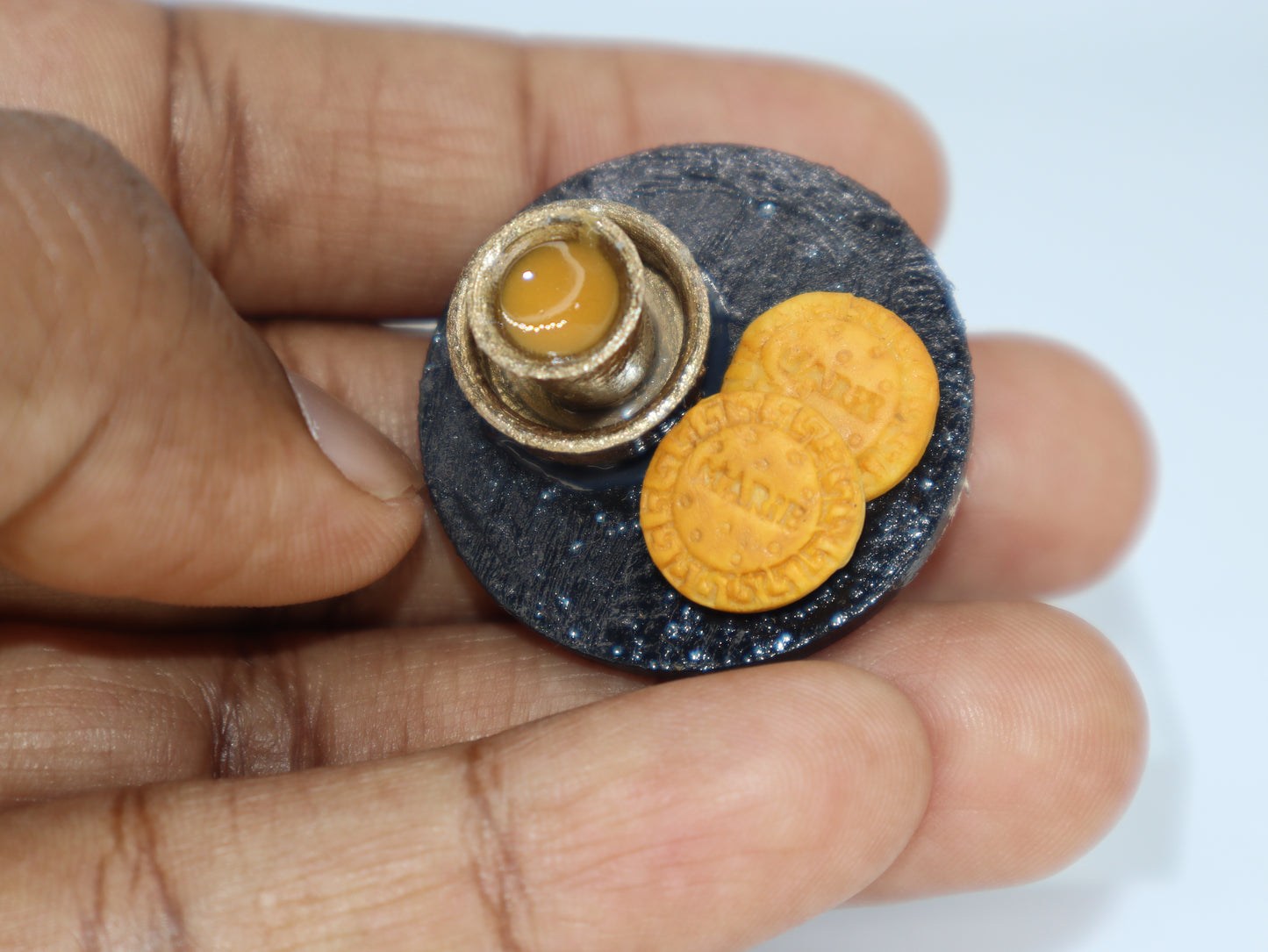 Marie Biscuit and Filter Coffee Combo Miniature Magnet
