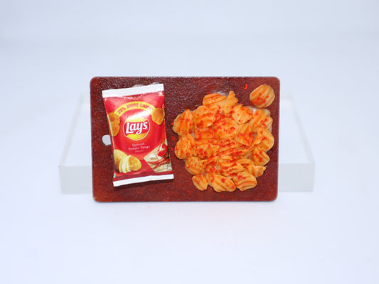 Red Lays Miniature Fridge Magnet
