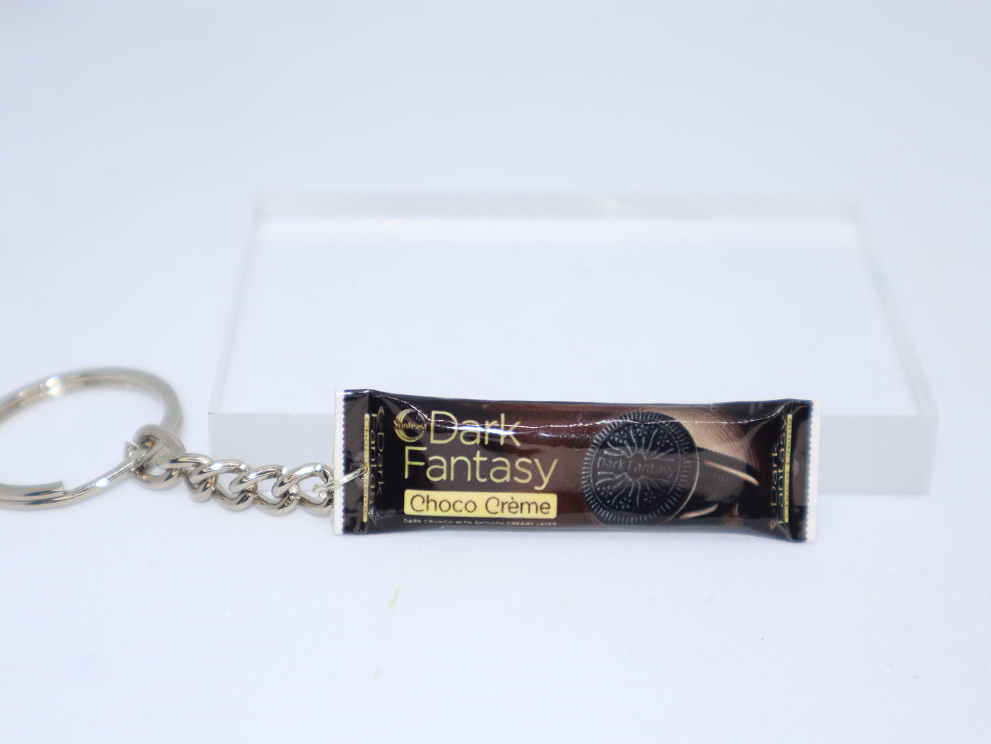 Sunfeast Dark Fantasy Crème Packet Keychain
