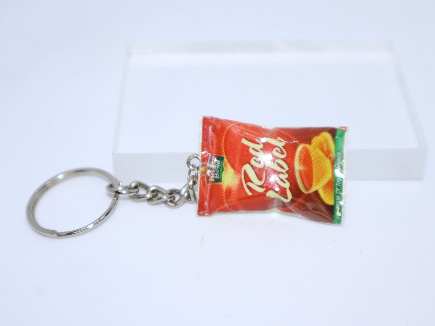 Brooke Bond Red Label Tea Miniature Keychain