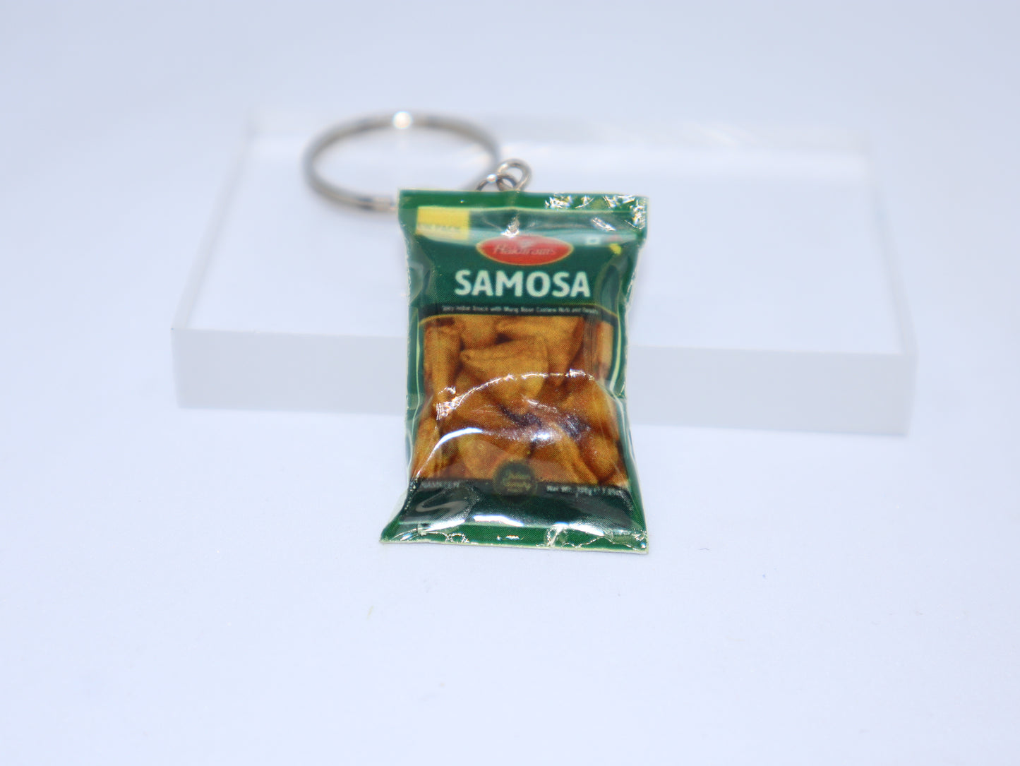 Haldiram’s Samosa Packet Keychain